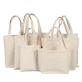 Custom Economical Cotton Tote Bag Lightweight Medium Reusable Grocery Shopping Cloth Bags Oem Canvas Bag