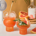 Solhui Creative Cocktail Beau Glass Coffee Yogurt Cup