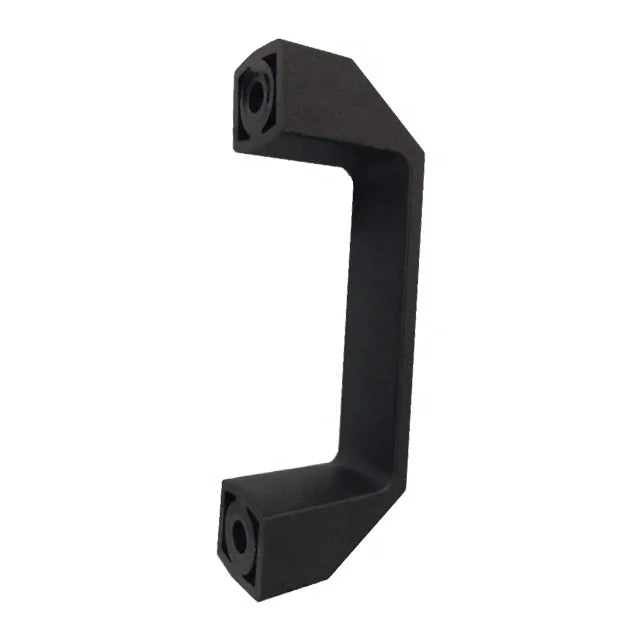 Gubo Nylon 120mm Industrial Black Door Handle for Cabinet Workshop Warehouse Furniture with Easy Installation