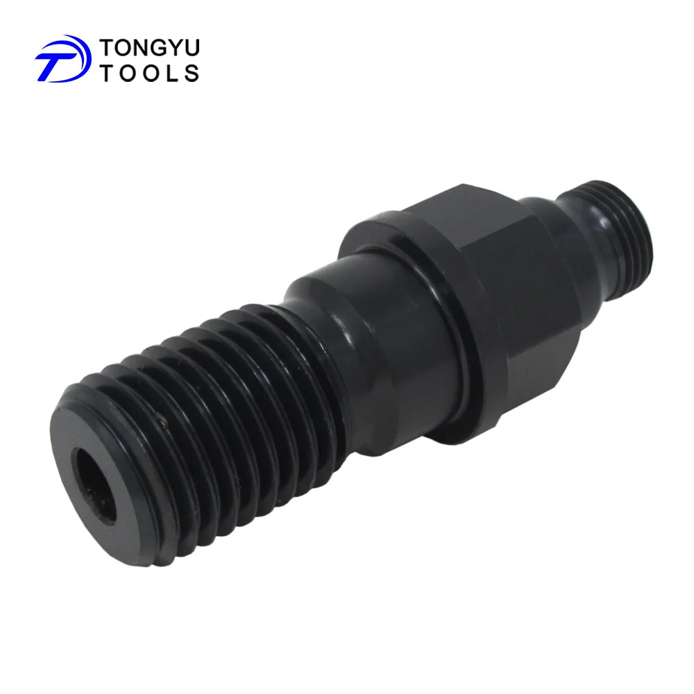 1-1/4"-7 UNC Male to 1/2" BSP Male Thread Adapter CNC Machined Heavy Duty Coupling Connector for Diamond Core Drill Bit