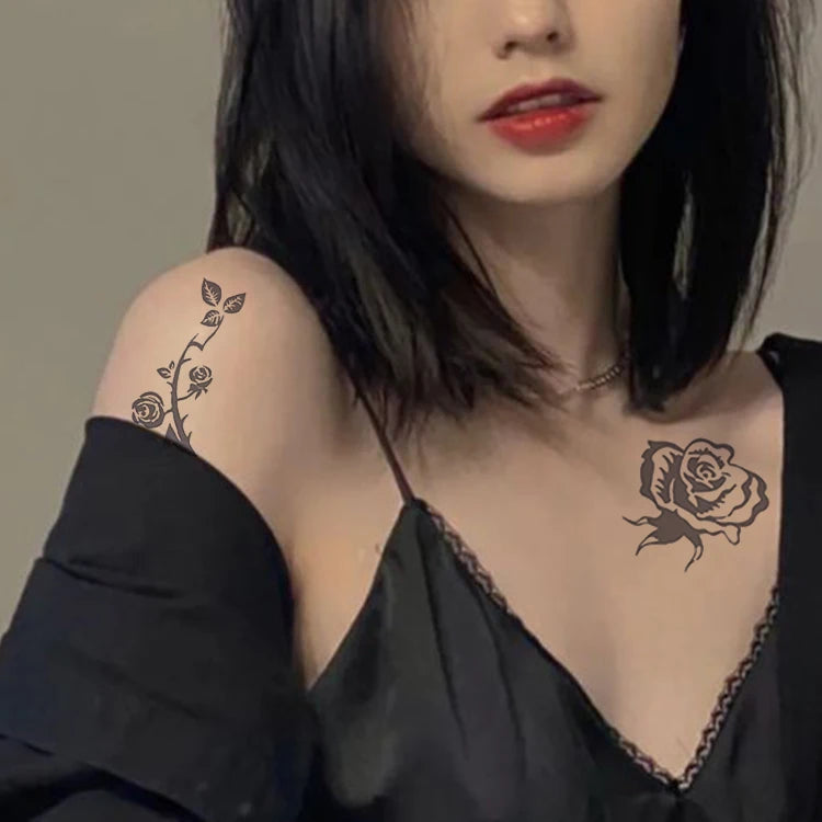 Wholesale Custom Semi Permanent 2 Weeks Temporary Tattoo Sticker Tatouage Sourcil Faiteuil Lit Tatouage Electrique