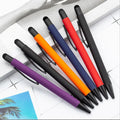 Promotional Multi Color Functional Metal Pen 2 in 1 Stylus Ballpoint Pen