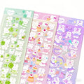 Matte Glossy Offset Cartoon Eco-friendly PVC Waterproof Tear Resistant Promotional Gifts Glitter Decorative Wall Stickers