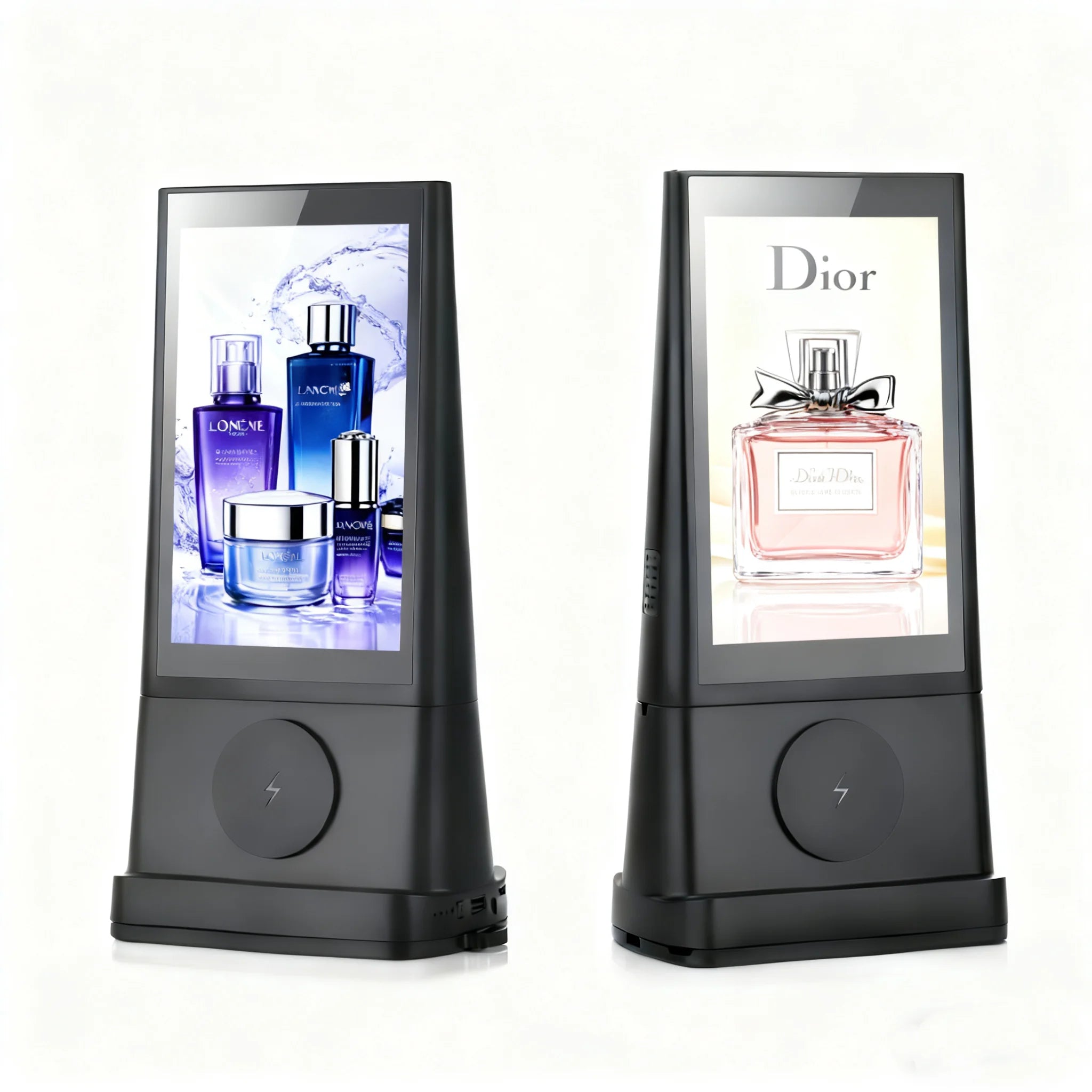 FYD-06 Restaurants Bars Hotels Smart Solution Tabletop Calling System Order Kiosk Battery Powered Screen ADS Menu Display Device