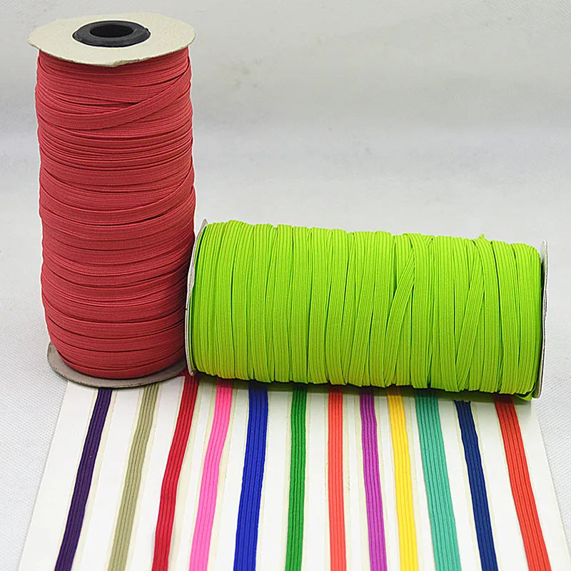 80/100/160/200 Yards Elastic Bands for Sewing 1/8 Inch 1/4 Inch White