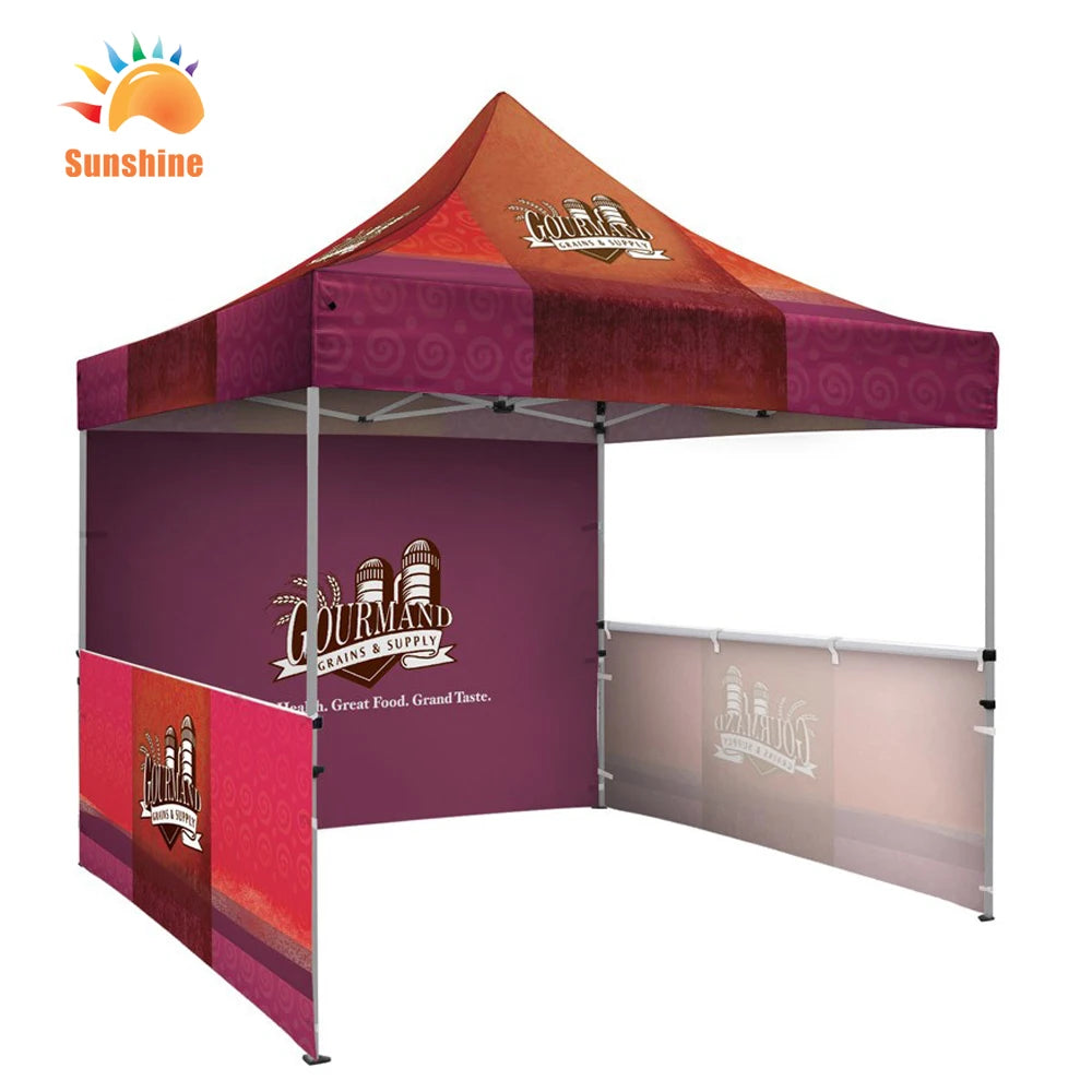 Promotional Exhibition Tents with Advertising Logos Are Suitable for Outdoor Party Event Tents