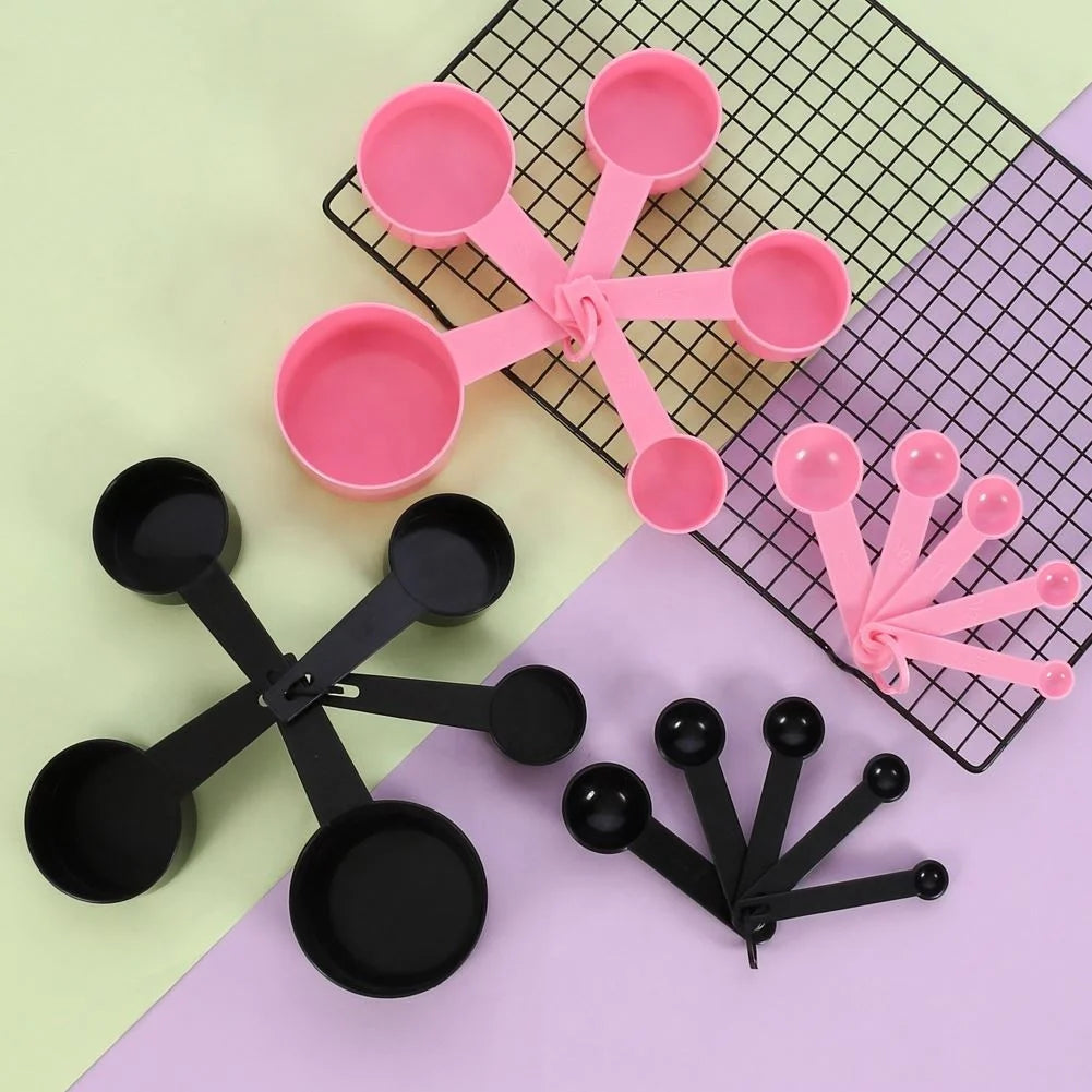 Kitchen Measuring Spoons 10pcs Teaspoon Coffee Scoop Cake Baking Flour Measuring Cups Kitchen Cooking Tools