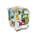 Durable Environmentally Friendly Reusable Green Brand Customizable Design Medium Size Supermarket Shopping Bag Ecological Bag