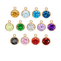 Premium Jewelry Rose Gold Filled Zircon Pendant for Jewelry Making Bracelet