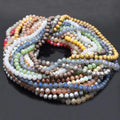 Wholesale Plating 8mm Rondelle Round Crystal Beads for Jewelry Making Bracelet Matte Color Crystal Glass Loose Glass Seed Beads