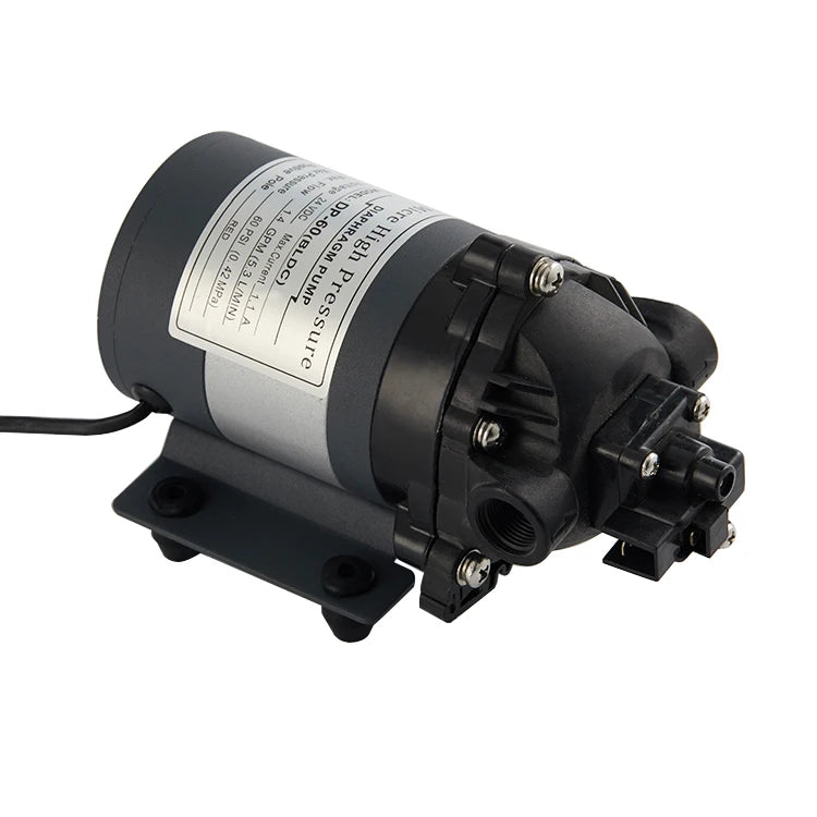 12V 24V DC Mini DP-60 Brushless Electric Booster High Pressure Diaphragm Pump for Laser Hair Removal Machine Mist Spraying Pump