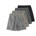 Heavily Washed and Worn Loose Shorts Men's Fashion Label Cut Vintage Shorts Pure Cotton Shorts Customized