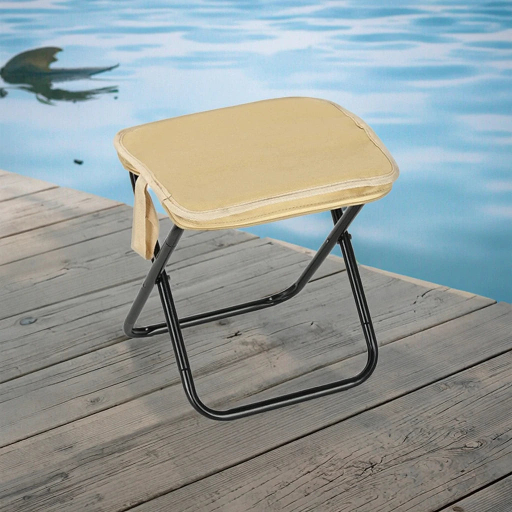 Multifunctional Outdoor Chair Camping Portable Folding Camping Stool Folding Stool for Fishing Beach Travel