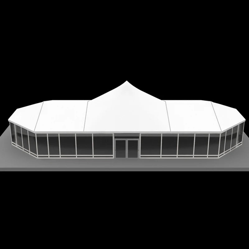 Custom Made Outdoor Exhibition High Tent With PVC Fabric Roof