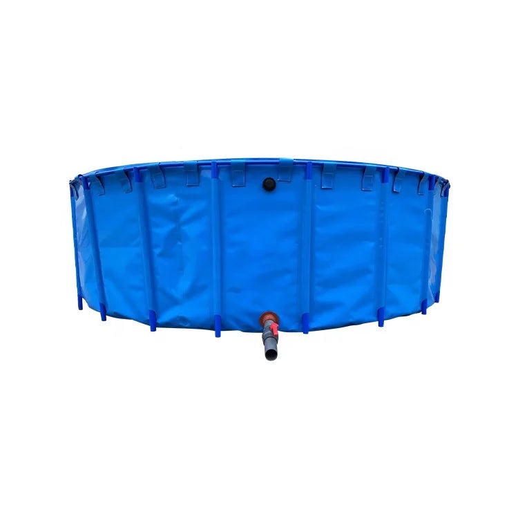 In Stock Round PVC Plastic Collapsible Water Tank for Display and Swimming Aquaculture Fish Tanks