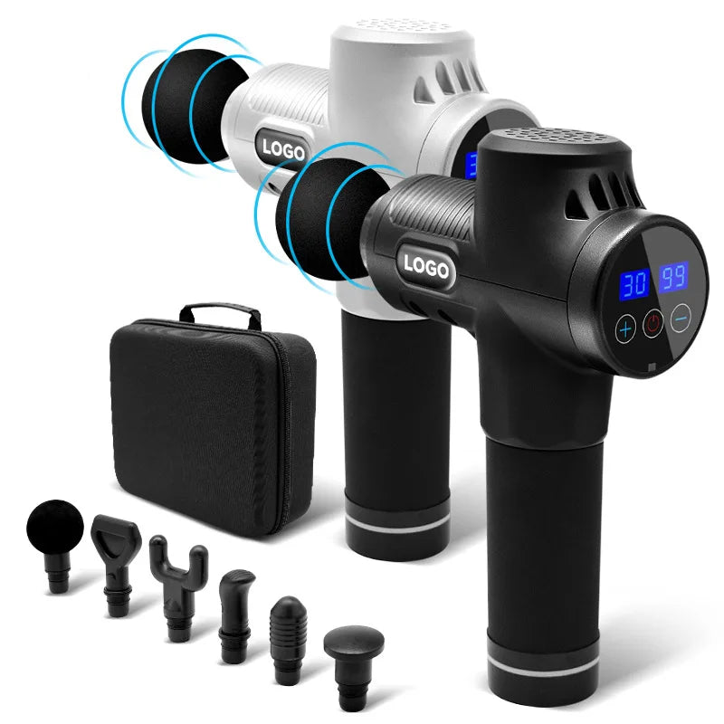 Handheld Percussion Therapy Muscle Massage Guns Fascia Massage Gun 30 Speed Pistola De Masaje Massager