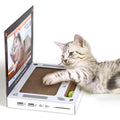 Toy Computer Laptop Cat Scratcher Scratch Board for Cat