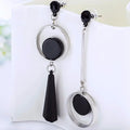 Hot Selling Alloy Stud Earrings Fashion Black Earrings Cheap Earrings Wholesale