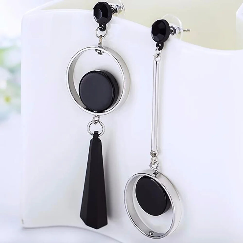Hot Selling Alloy Stud Earrings Fashion Black Earrings Cheap Earrings Wholesale