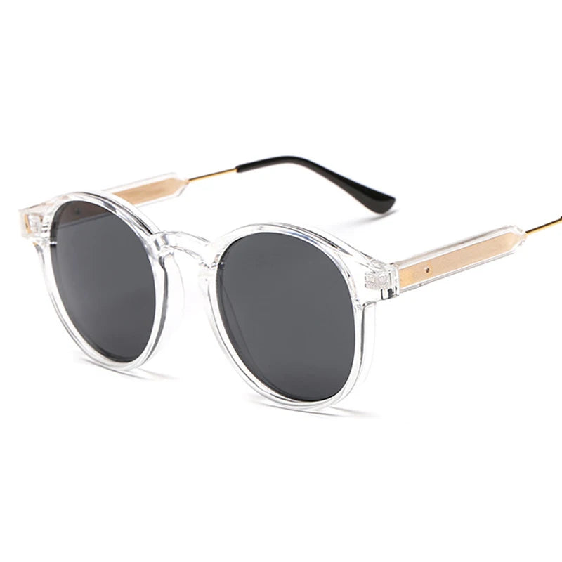 Gothic Transparent Women Retro Square Sunglasses 90s Round Sun Glasses 2019 Trending Products Uv400 Women's Sunglasses