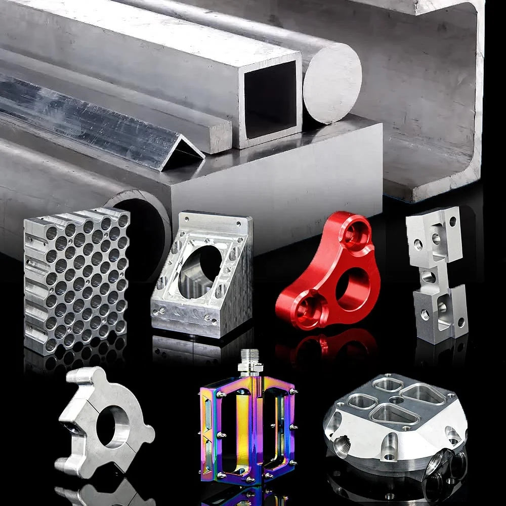 Cnc Part Anodized Machining Customization Products Metal Parts Milling Machining Aluminum Bending Extrusion Manufacturers