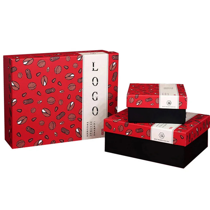 Luxury Embossed Paper Box Magnetic Closure Custom Private Label With Ribbon for Jewelry Gift Packaging Gift Display Storage Box