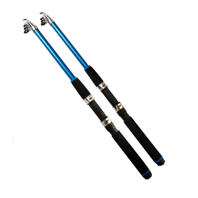 Telescopic Fishing Rod 1.8/2.1/2.4/2.7/3.0/3.6m Hard Ultra Light Fishing Stick Hand Pole Spinning Rod