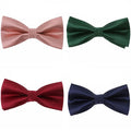 Candy Color Bow Tie Shirts Bowtie for Men Business Wedding Bowknot Adult Solid Bow Ties Butterfly Suits Bowties