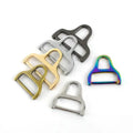 Meetee BF179 25-38mm a Shaped Triangle Adjuster Buckles Bag Hardware Accessories Handbag Strap Connection Hanger Slider Buckle