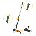 Two-Section Power-Coated Steel Pipe Stand Heavy Duty Adjustable Long Handle Detachable Weed Puller Tool Garden Hand Tool