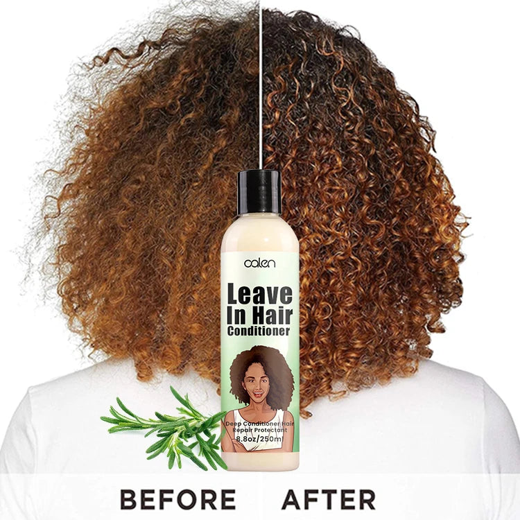 Luxfume Rosemary 250Ml Oem Repairs Protects Damage Split Ends Curl Leave in Conditioner Milk