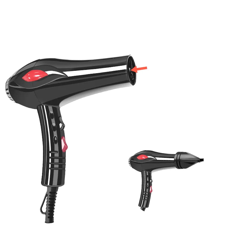 Hot Air and Cold Air Optional 1900W Air Hair Dryer Professional Salon High Speed Hair Dryer Ac Motor Powerful Hair Dryers