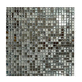 Abstract Home Decor Silver Color Mosaic Tile Kitchen Backsplash Living Room Facets Beveled Diamond Mirror Glass Mosaic