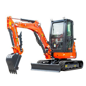 Free Shipping Mini Excavator 3.5T 1t Farm New Crawler Digger Compact Mini Bagger EURO5 Engine Machine Price