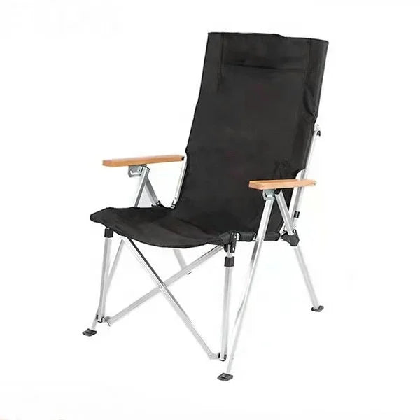 JWW-016 Outdoor Camping Portable Lounge Chairs Adjustable Aluminum Frame Folding Beach Chairs