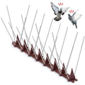 Solid Stainless Steel Needle Roof Anti-Bird Spike with PP Base Eco-Friendly for Pest Control