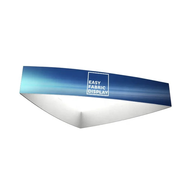 Easy to Install Fabric Hanging Sign Banner Aluminum Exhibition Booth Advertising Trade Shop Display Tension Booth Equipment
