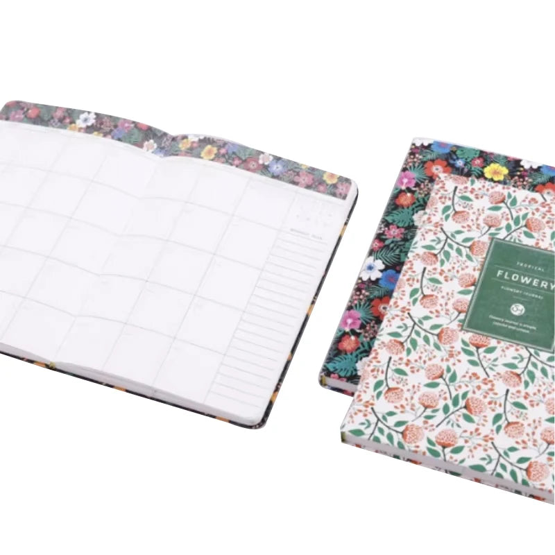 Wholesaler A4 A5 A6 B5 Eco Friendly Stationery Aesthetic Anime Custom Notebook Printing Spiral Hardcover Traveler'S Notebook