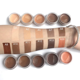 Wholesale Custom Label Concealer Palette Maquillaje Waterproof Soft Matte Cream Moisturizing Natural Coverage Concealer