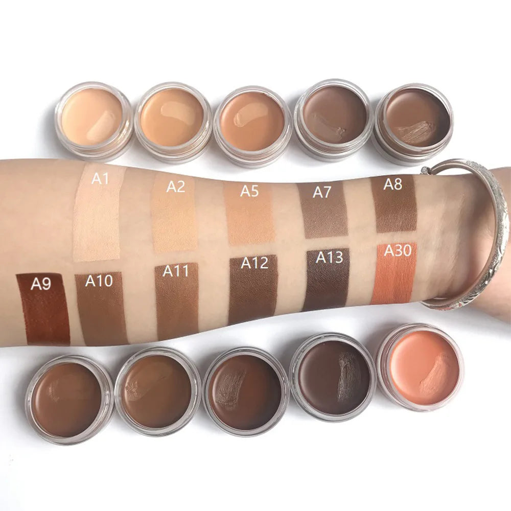 Wholesale Custom Label Concealer Palette Maquillaje Waterproof Soft Matte Cream Moisturizing Natural Coverage Concealer