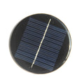 BUHESHUI 56MA 6V Diameter 60MM Round Solar Panel Polycrystalline Solar Charger for 3.7V Battery Light Epoxy