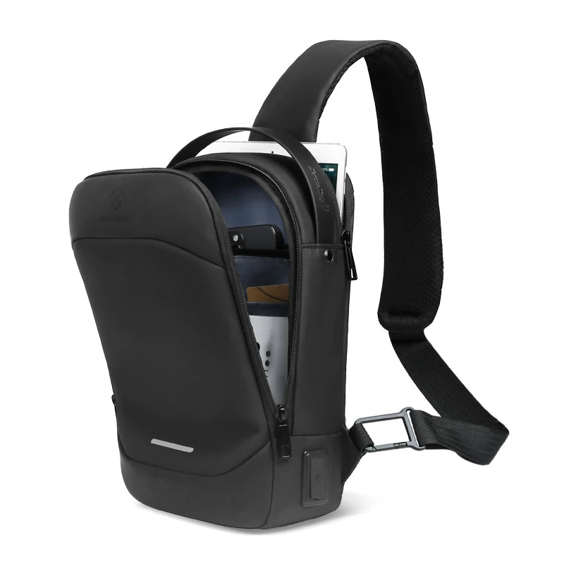 Wholesale Custom Trendy Duffle Bag Business Casual Men Women Sling Bags Canvas Shoulder Crossbody Messenger Bag