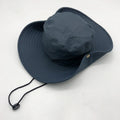 Outdoor Hiking Wide Brim Boonie Fishing Hat Waterproof Breathable Fisherman Cap Custom Bucket Hat With String