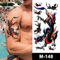 Wholesale Custom Fashion Body Art Adults Waterproof Temporary Tattoo Tatoo Stickers for Women Men