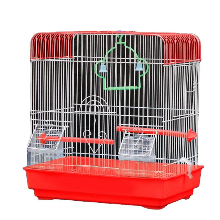 Best Selling Portable Bird Cage Large Size Durable Metal Bird Cage Cheap Hanging Pet Carriers Breeding