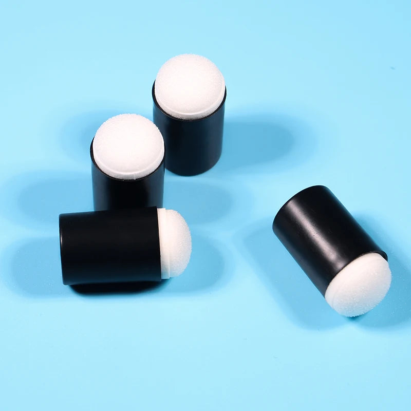 Wholesale in Stock Children Gift DIY Drawing Paint Black Dauber Face Painting Finger Sponge