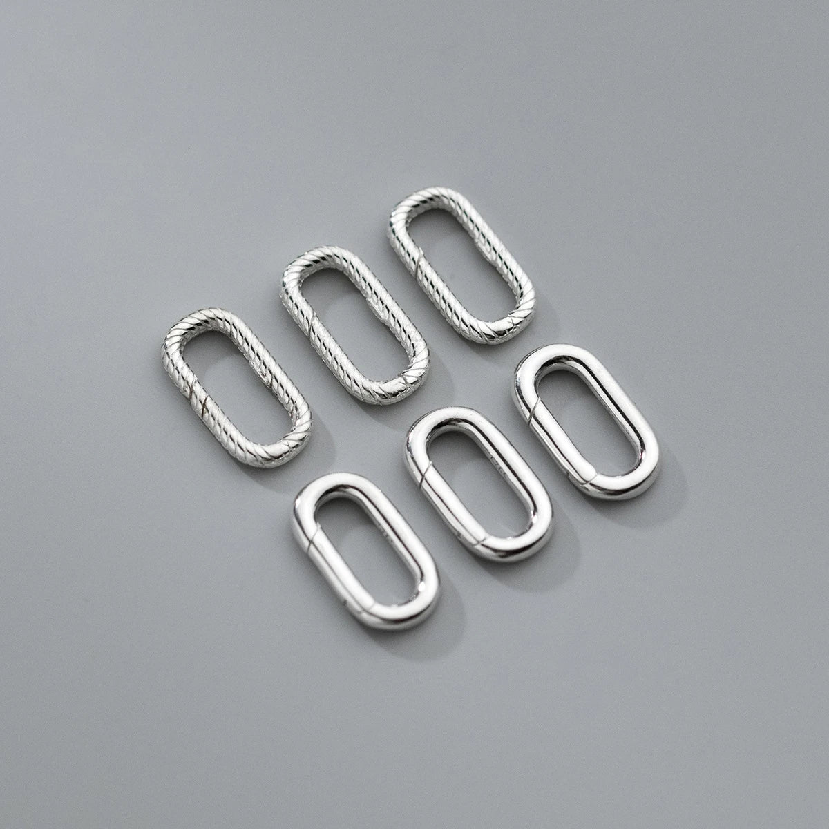 925 Sterling Silver Openable Clasp Wholesale for DIY Jewelry Accessories Making Bracelet Necklace