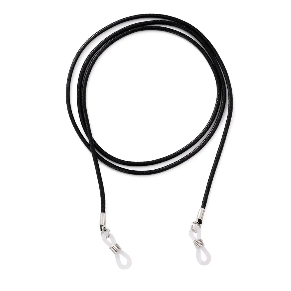 2mm Polyester Rubber Neck Rope for Glasses Holder Drop Proof Wax Rope Glasses Rope