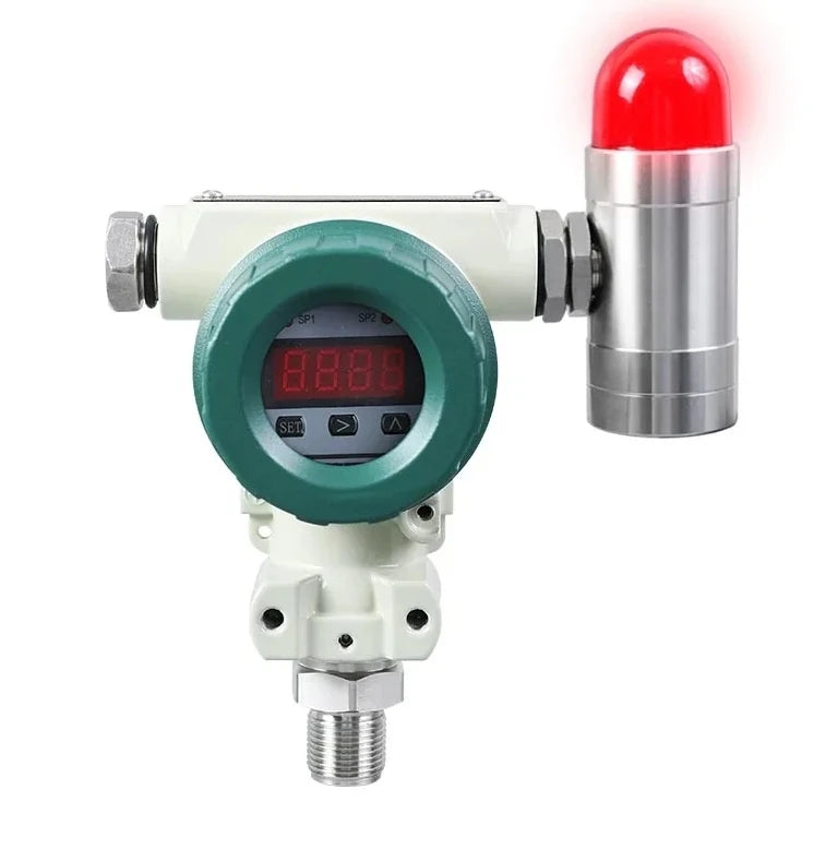 New acousto-optic pressure alarm 10-100kPa 0.25-60MPa explosion-proof pressure alarm PCM401K 4-20mA pressure alarm