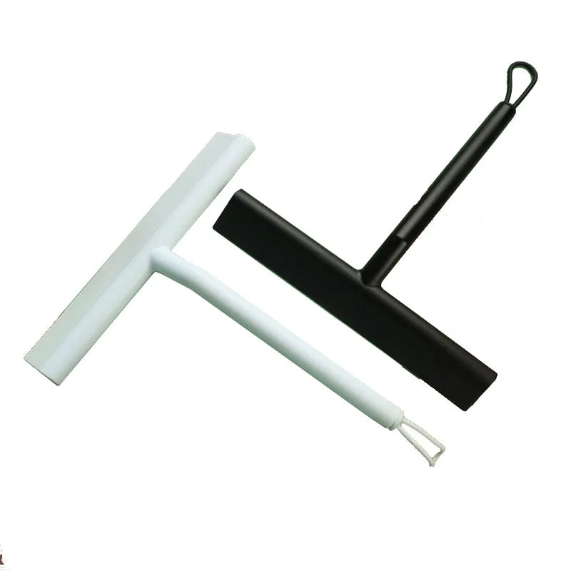 Window Cleaning Wiper pp Silicone Squeegee Shower Glass Doors Squeegee with Rubber Handle